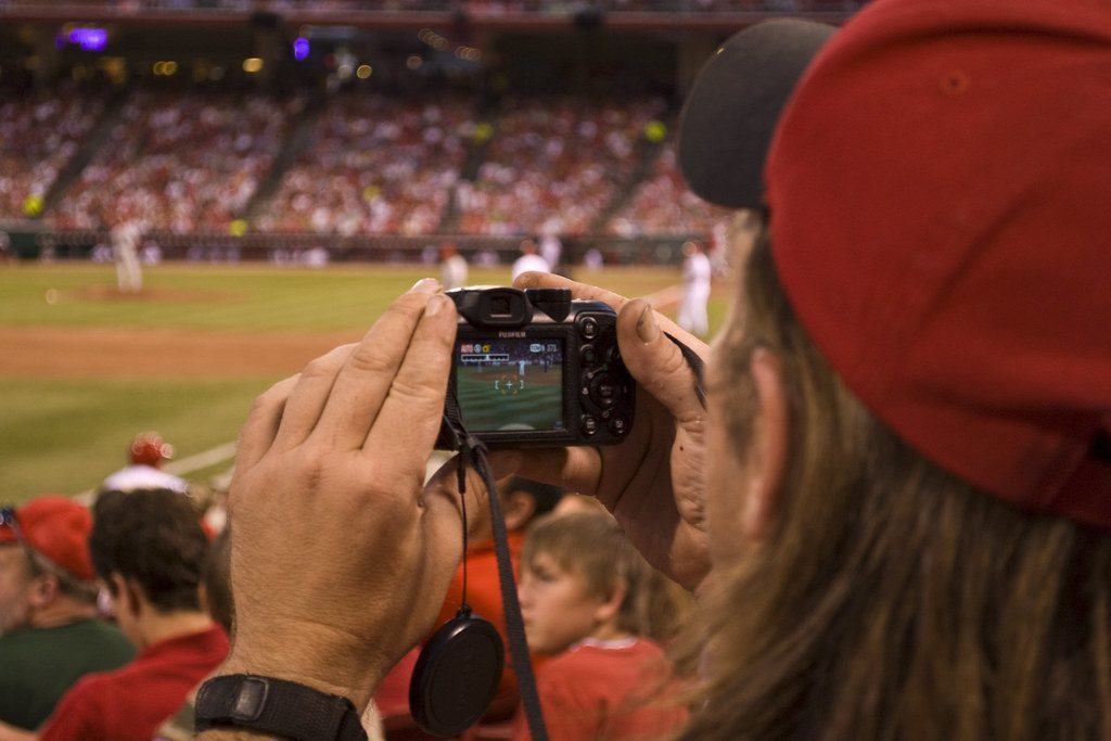 Portrait of Baseball Fan Wear